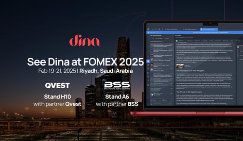 Dina at FOMEX | Riyadh 19-21 Feb, 2025