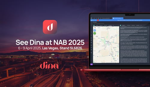 Dina at NAB 2025 | Stand SL6826