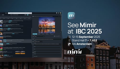 Mimir at IBC 2025 | Stand 7.A53